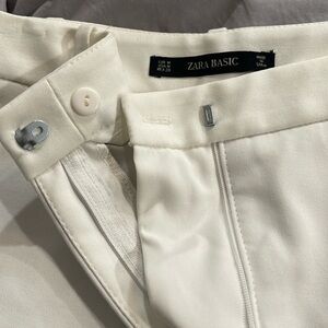 Off-white dressy shorts